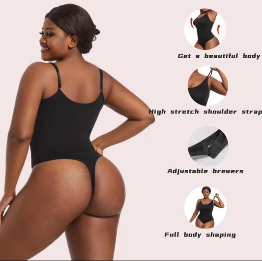 Women’s Ribbed Tummy Control Bodysuit