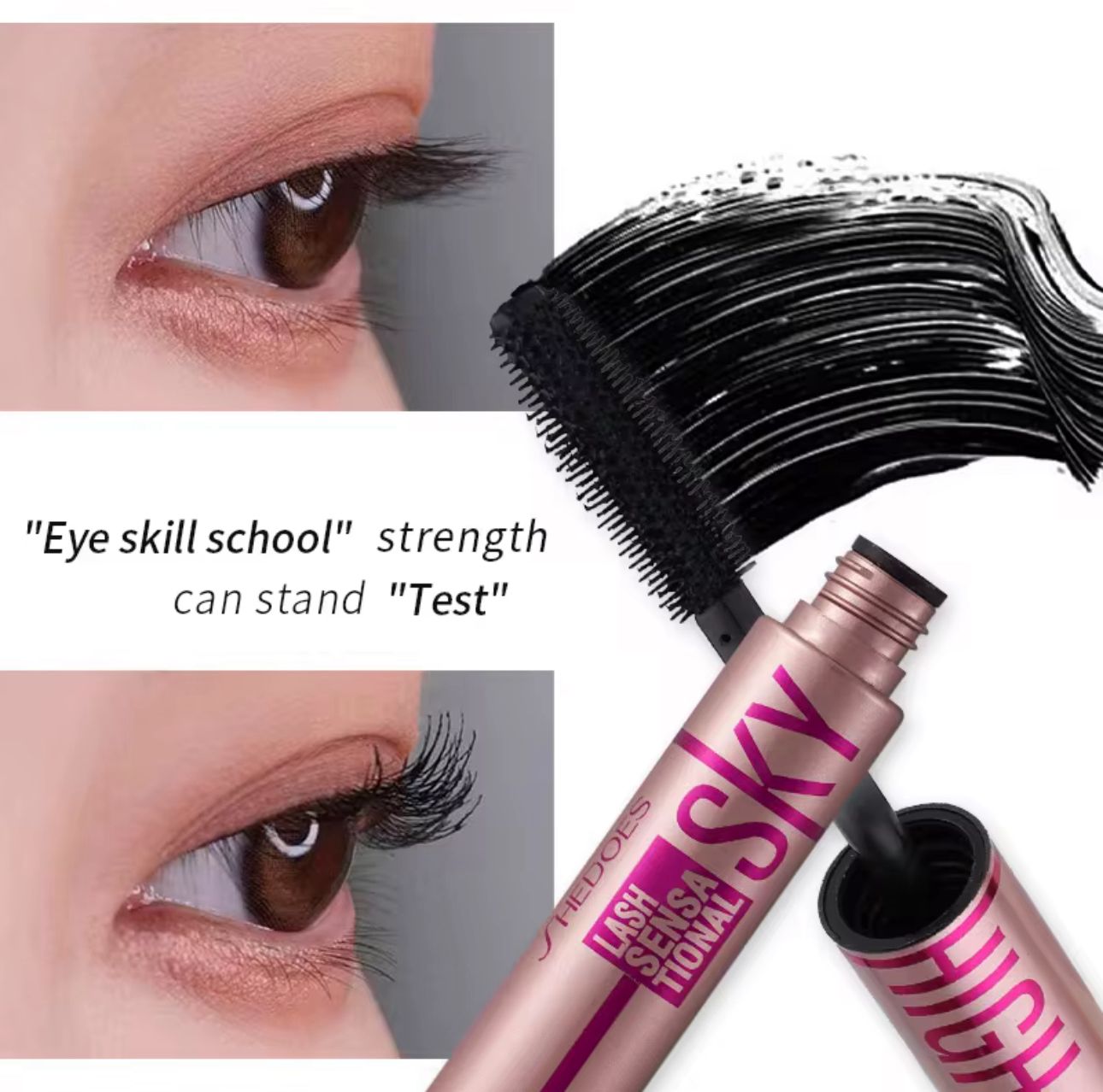 Sky High Waterproof Mascara – Extreme Volume & Curl