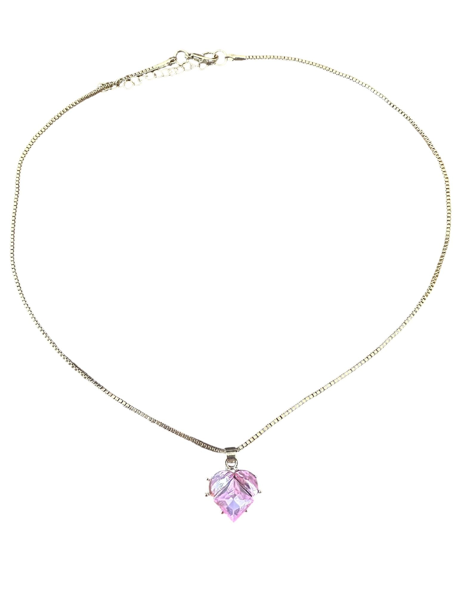 Zircon Clavicle Necklace