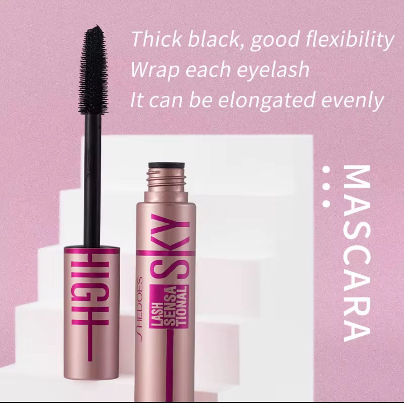 Sky High Waterproof Mascara – Extreme Volume & Curl
