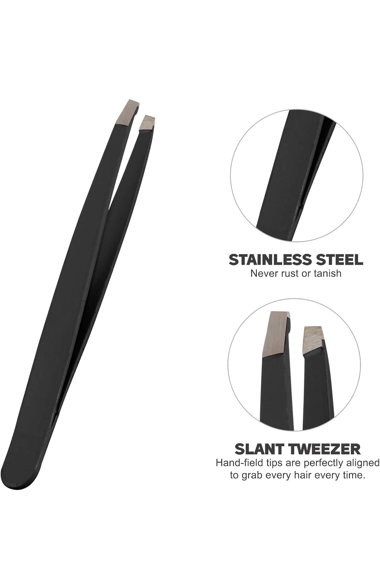 Premium Precision Tweezer – Pro Stainless Steel for Eyebrows