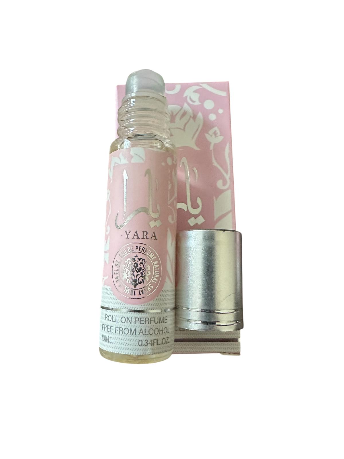 Yara Arabian Roll-On Perfume 10ml – Long-lasting & Alcohol-Free – Only £2