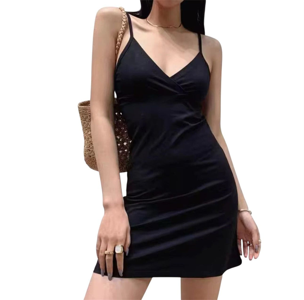 Women’s Summer Maxi Dress – Casual V-Neck Beach Holiday Style