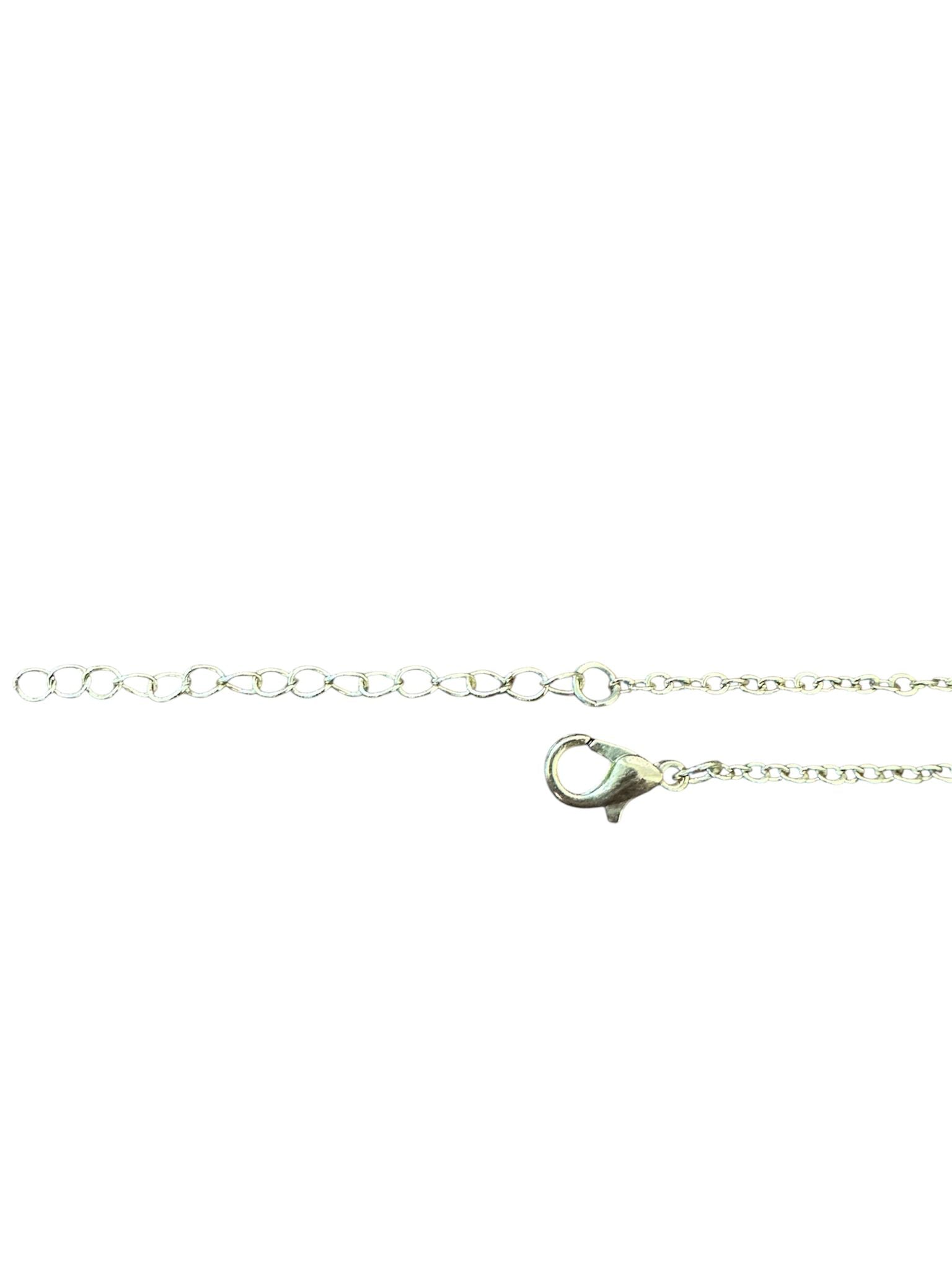 Crystal Moon Pendant Necklace