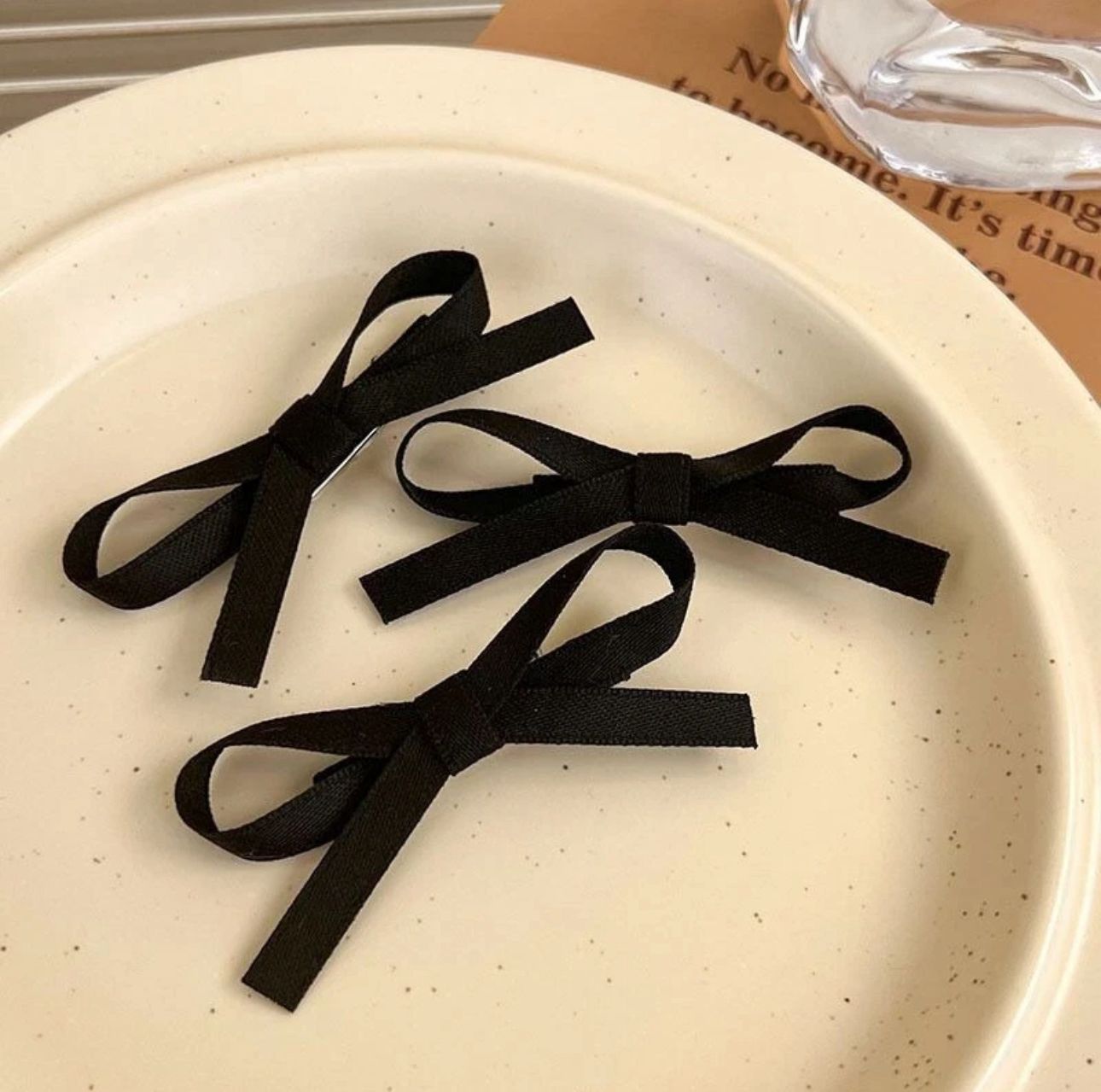 Lace Ribbon Hair Clips – Set of 3 Sweet & Spicy Accessories