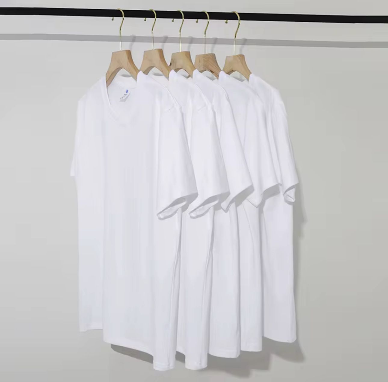 Unisex Drop Shoulder T-Shirt – 200g Pure Cotton | Black Wholesale & Retail