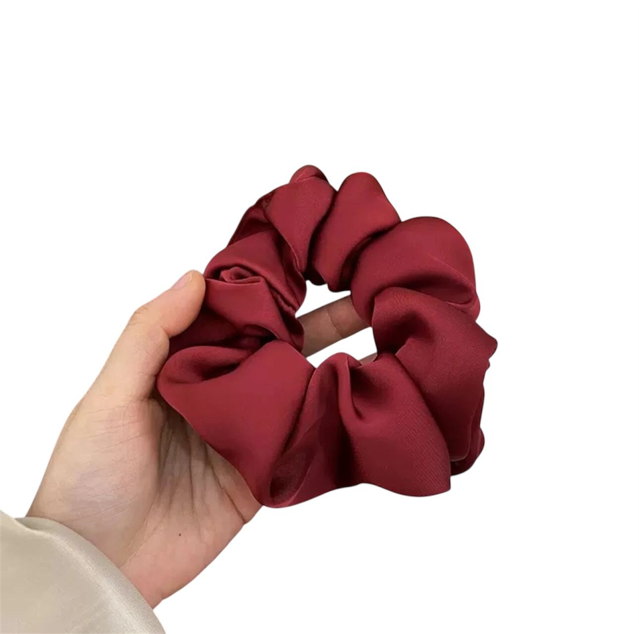 Satin Large Scrunchie – Soft & Stylish Hair Tie for Women