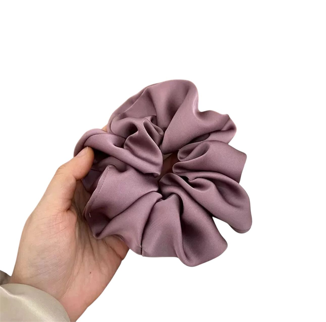 Satin Large Scrunchie – Soft & Stylish Hair Tie for Women