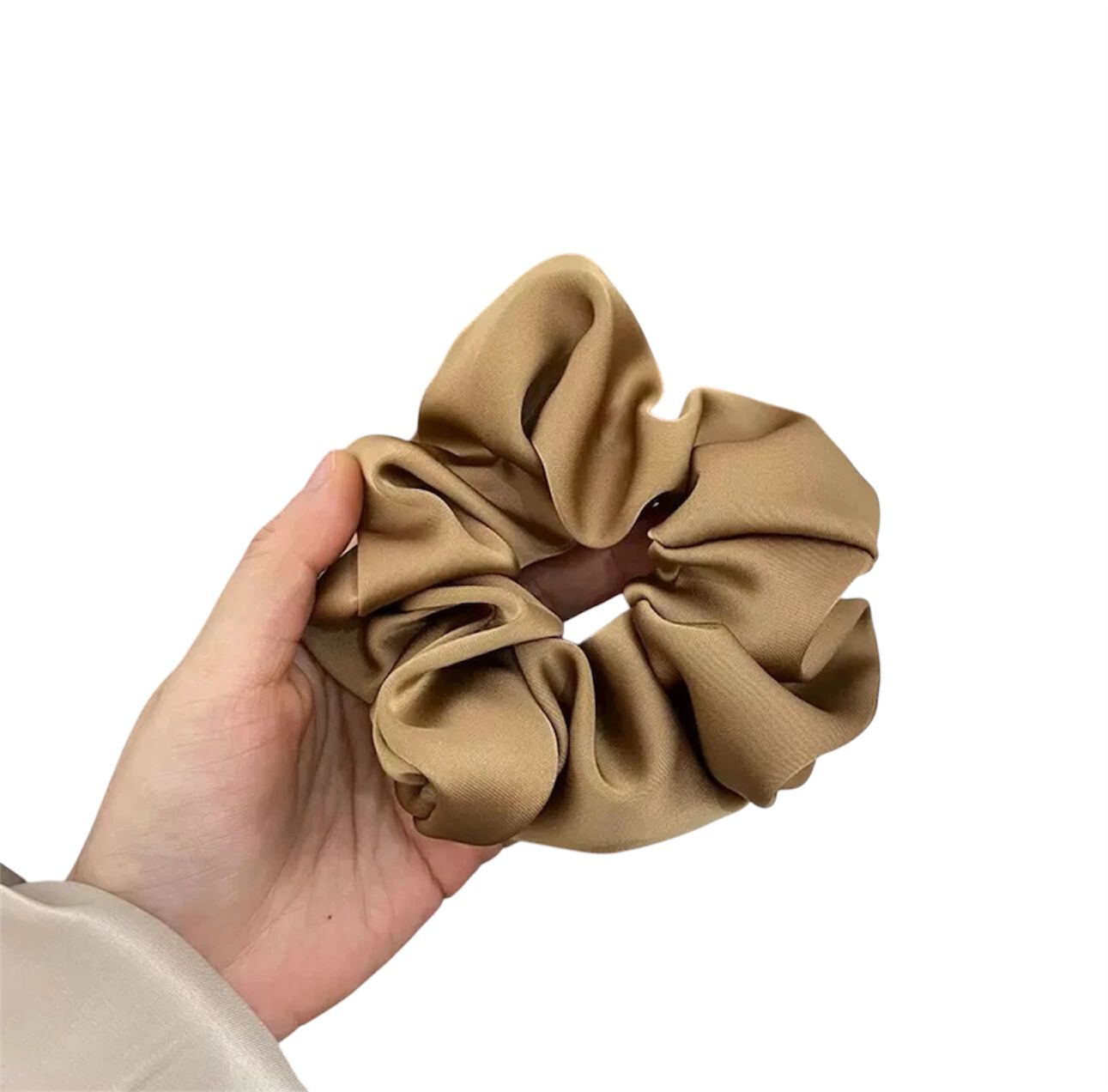 Satin Large Scrunchie – Soft & Stylish Hair Tie for Women